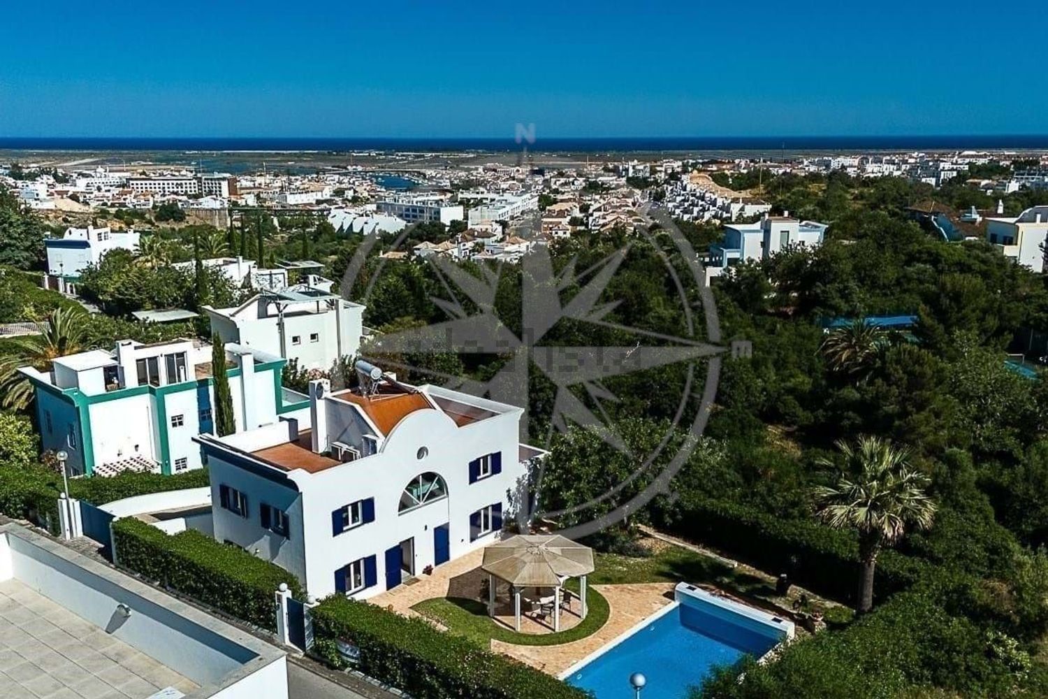 小楼房或别墅出售在Colina de Asseca - Quinta de Perogil - São Pedro - 游泳池