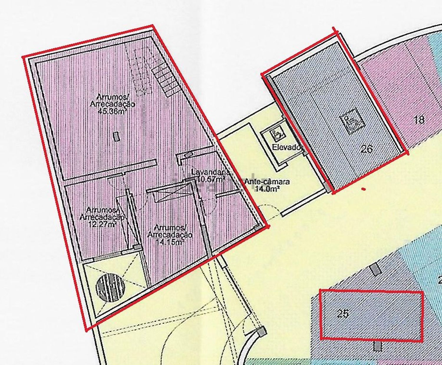 复式公寓出售在Rua Nova de Lisboa, 116 - 平面图