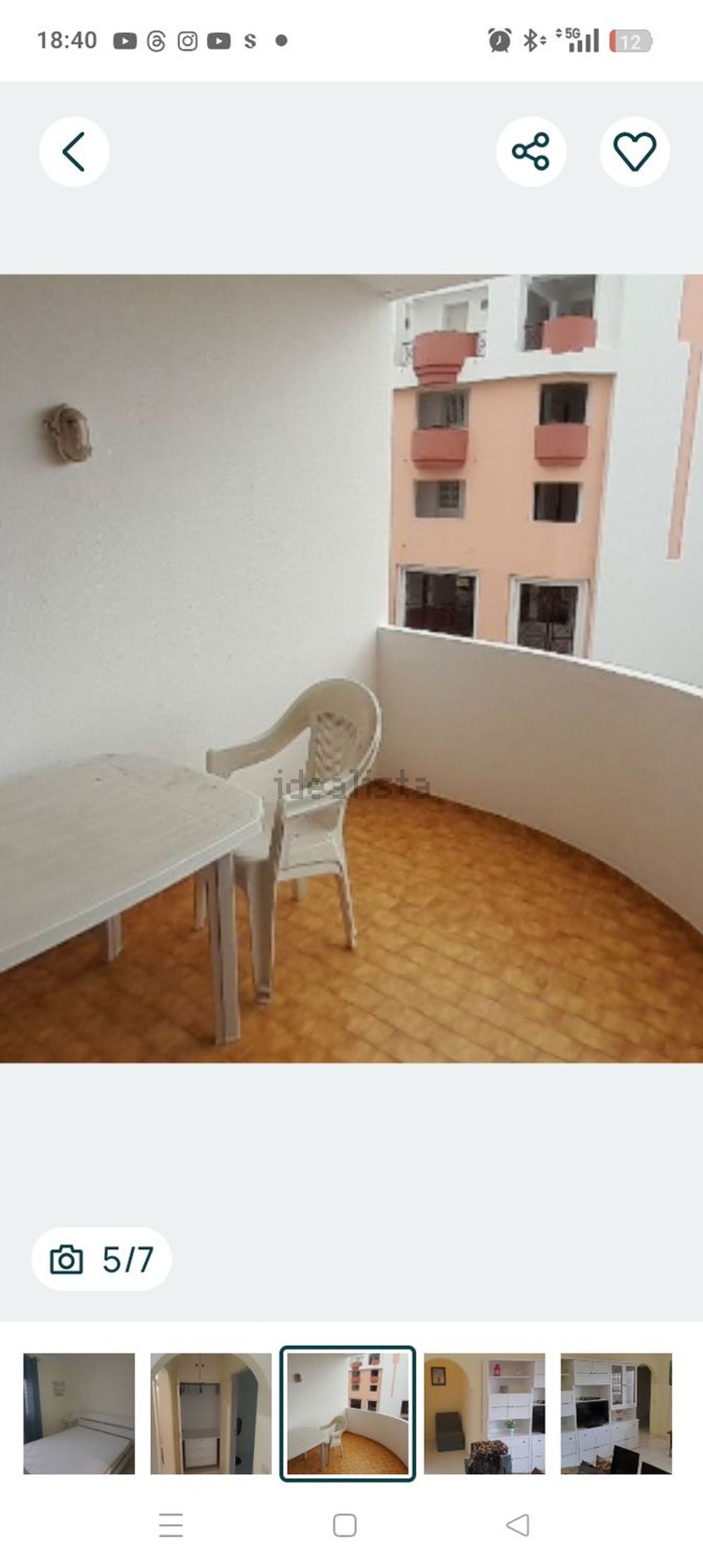 出租公寓 t1在Rua da vila rosa, 8 - 客厅