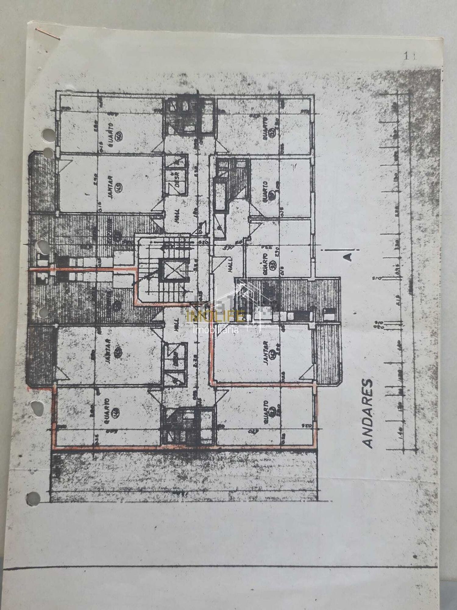 公寓 t2出售在Rua Jaime Martins Barata s/n - 平面图