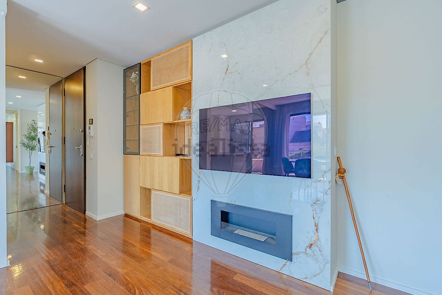 出租公寓 t2在Rua 8 - 客厅