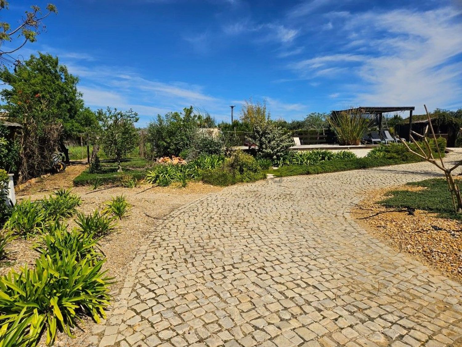 出租小楼房或独栋别墅在Luz de Tavira e Santo Estêvão - 花园