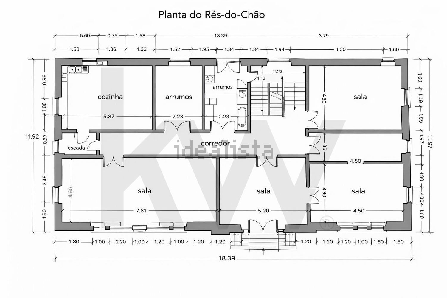 宫殿出售在Avenida 25 de Abril s/n - 平面图