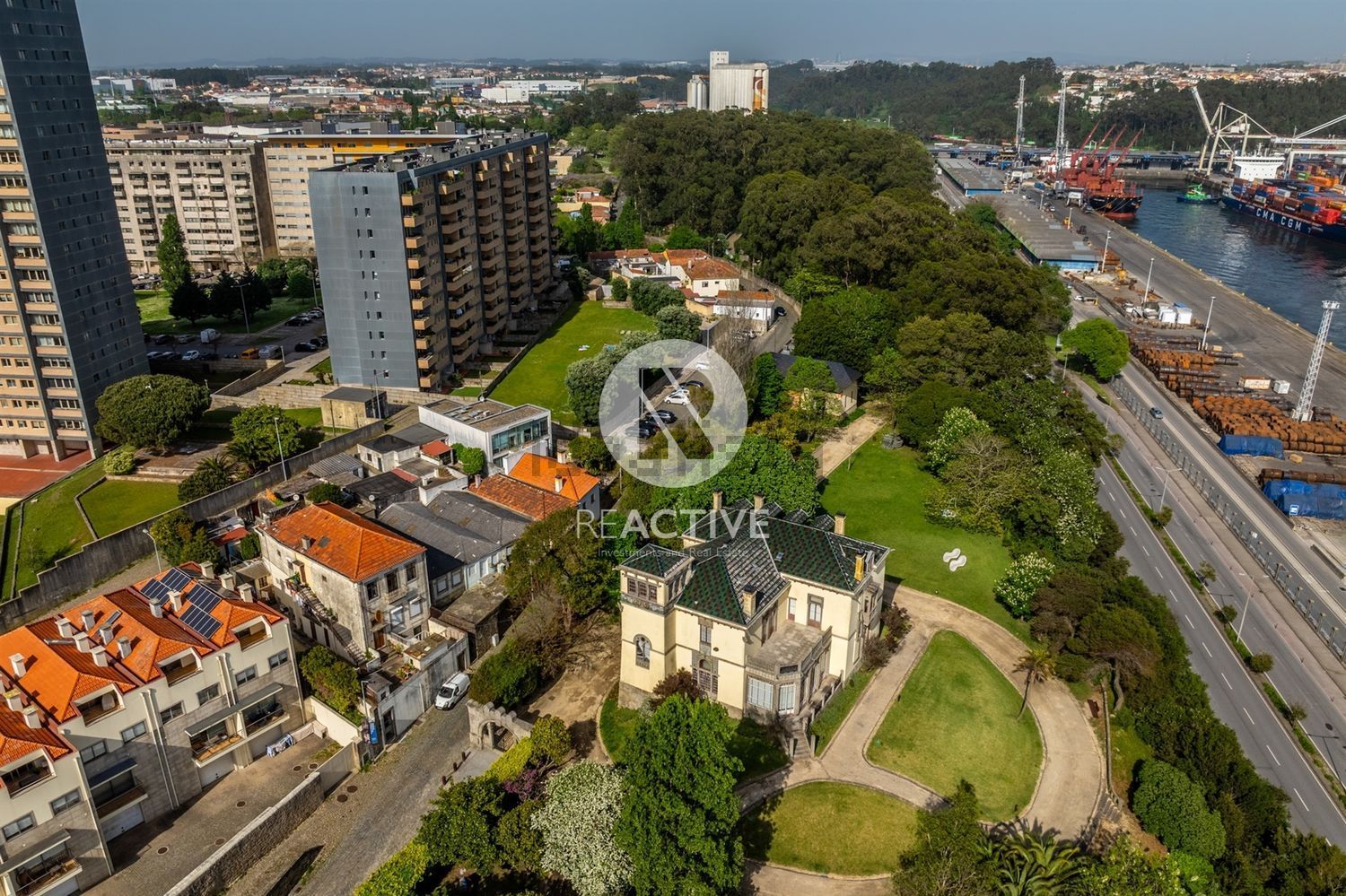 小楼房或独栋别墅出售在Zona Histórica de Matosinhos - 视线