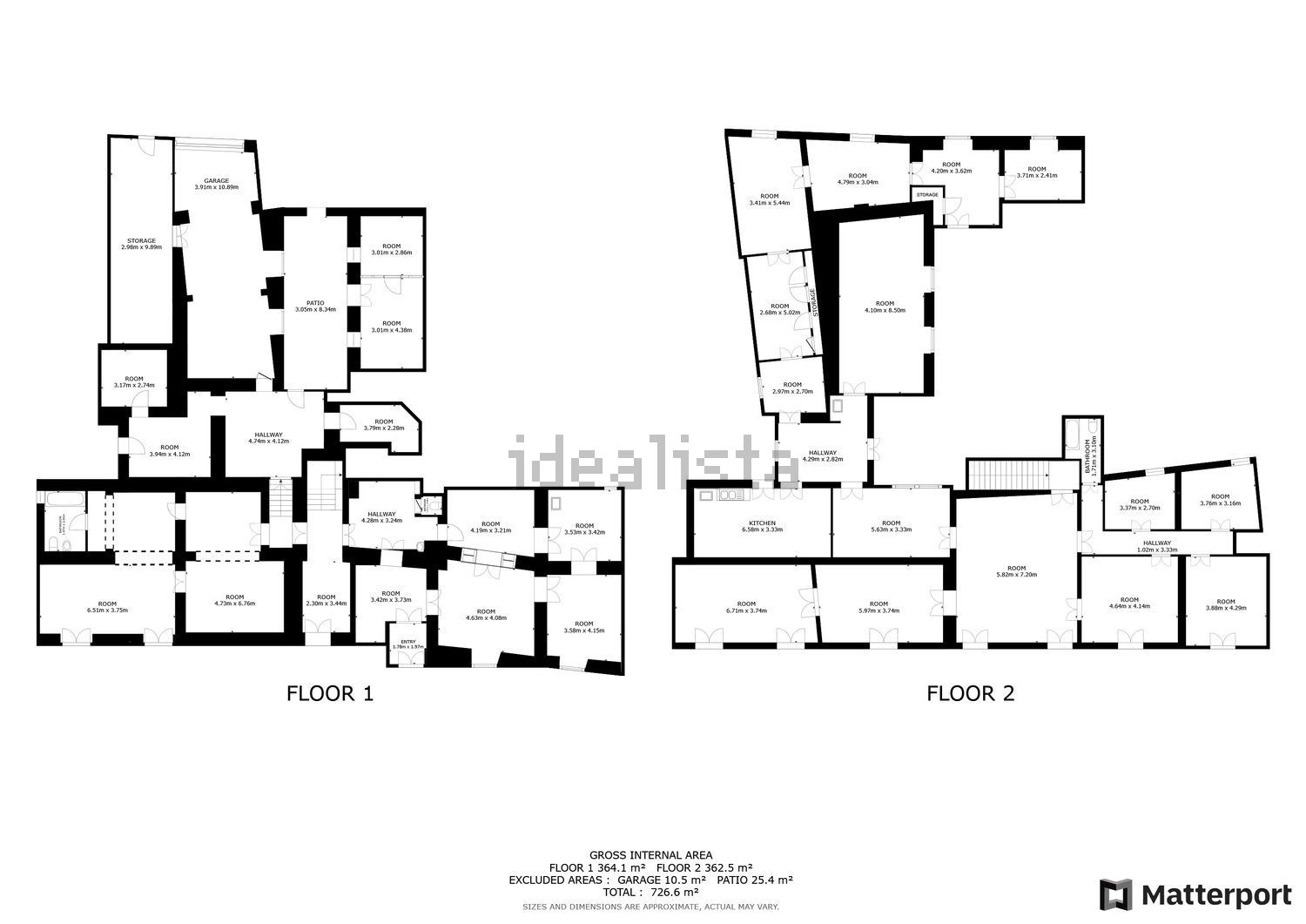 宫殿出售在Caia - São Pedro - Alcáçova - 平面图