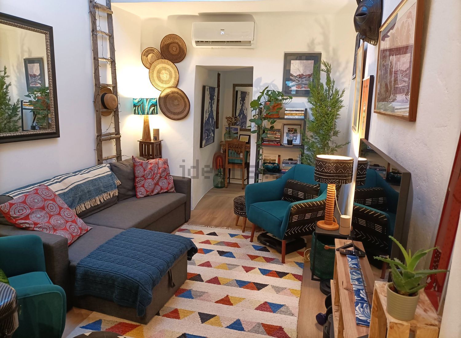 出租联排别墅在Santa Maria e Santo André - 客厅