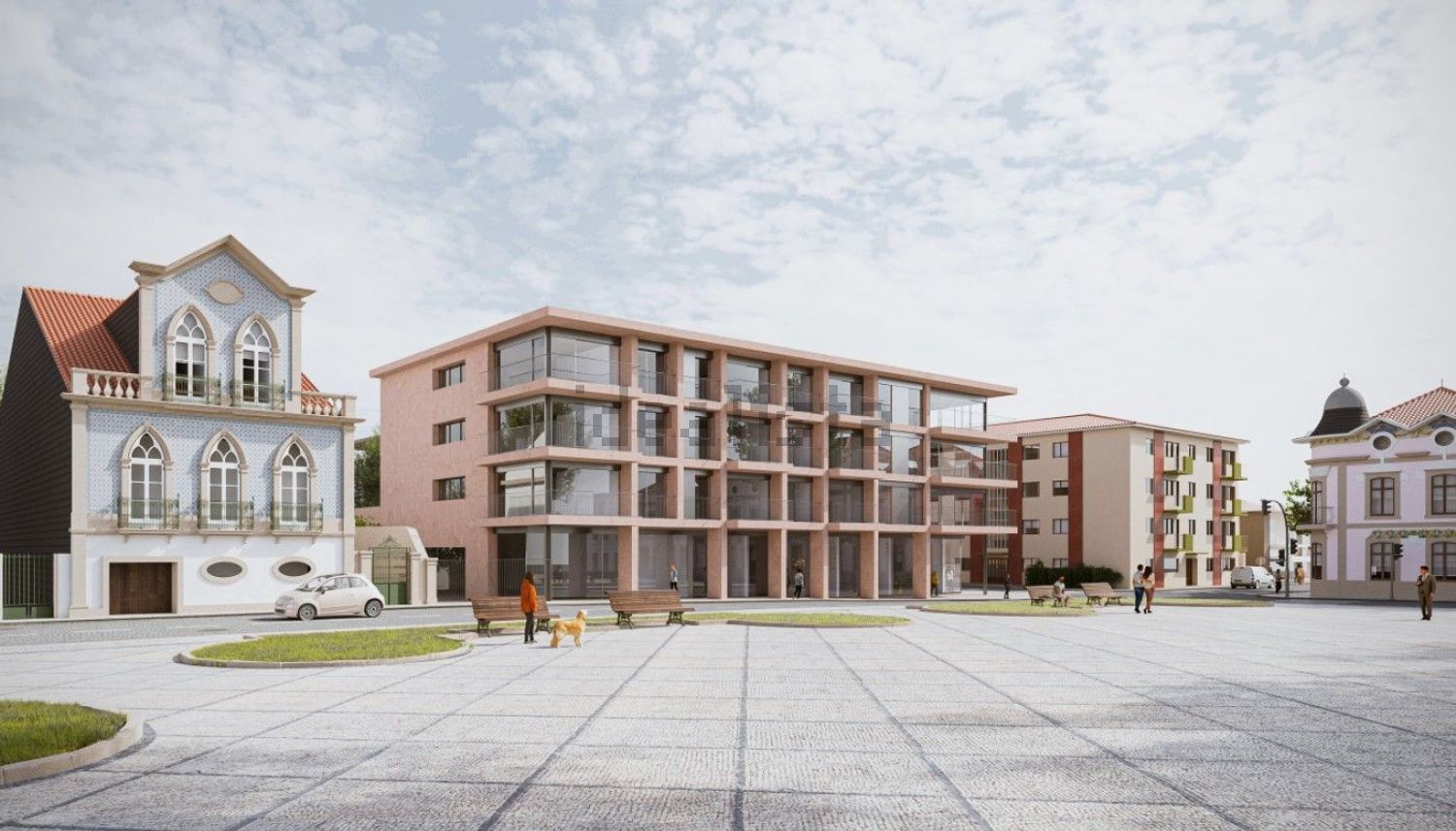 公寓 t1出售在Forte São João - Praia de Vila do Conde - 视线
