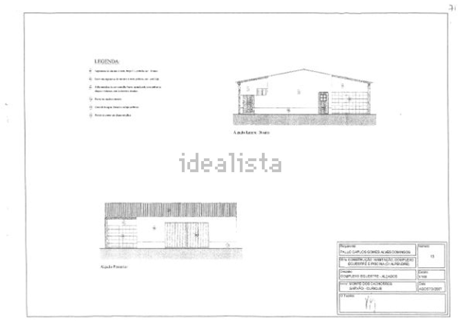 庄园出售Monte dos Cachorros s/n - 平面图