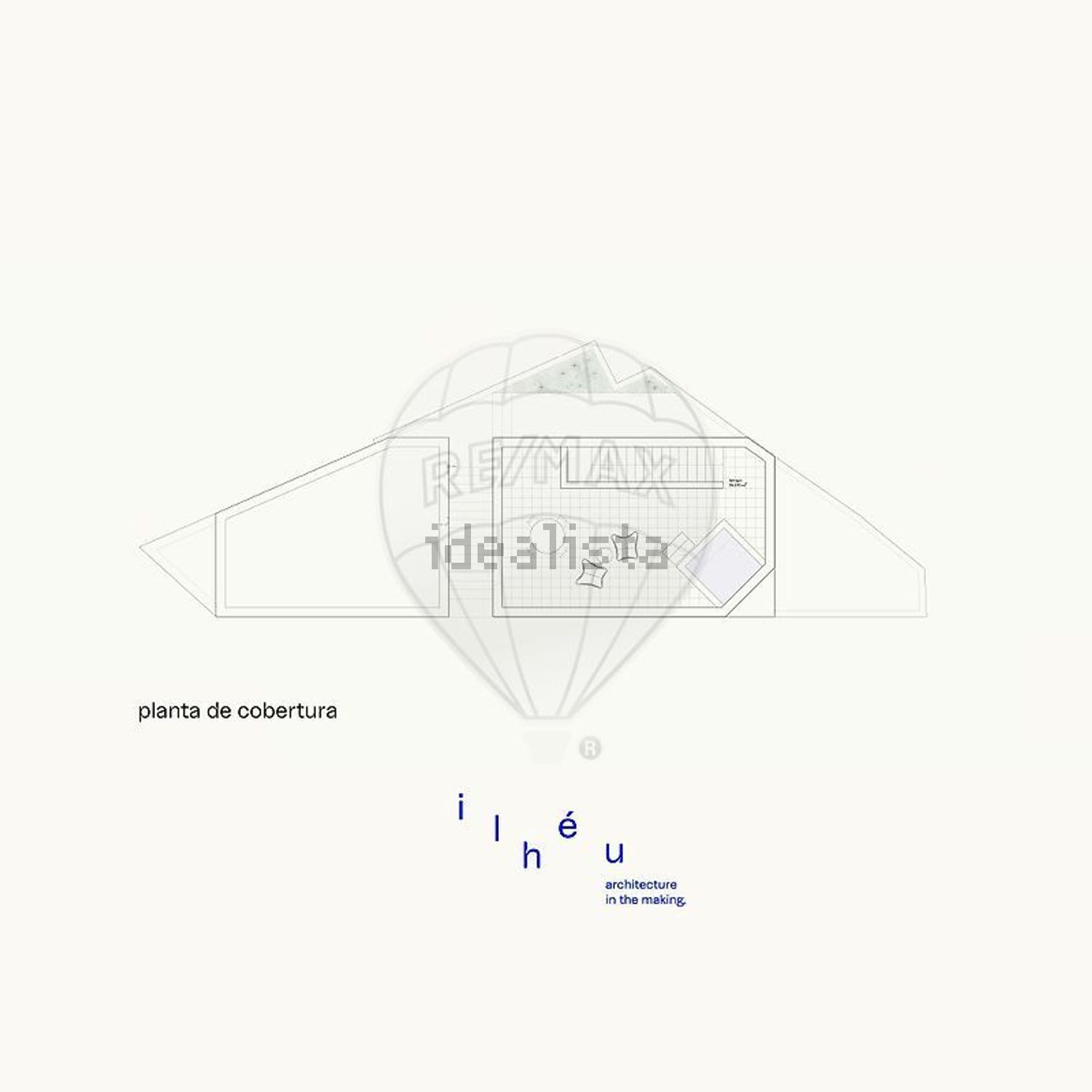 小楼房或独栋别墅出售在Rua dos Caçadores - 平面图