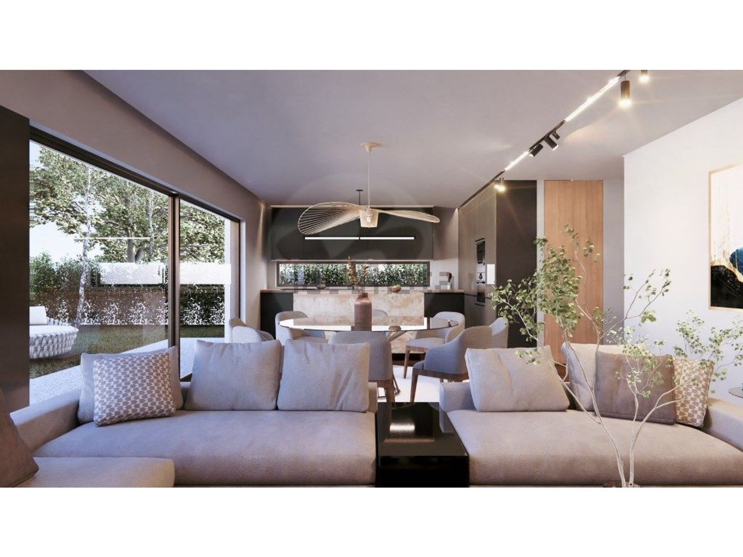 小楼房或独栋别墅出售在Rua Sacra Família, 5 b - 客厅