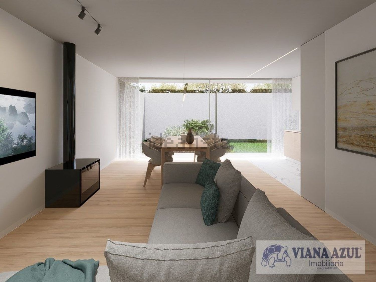 公寓 t3出售在Vila Nova de Anha - 客厅
