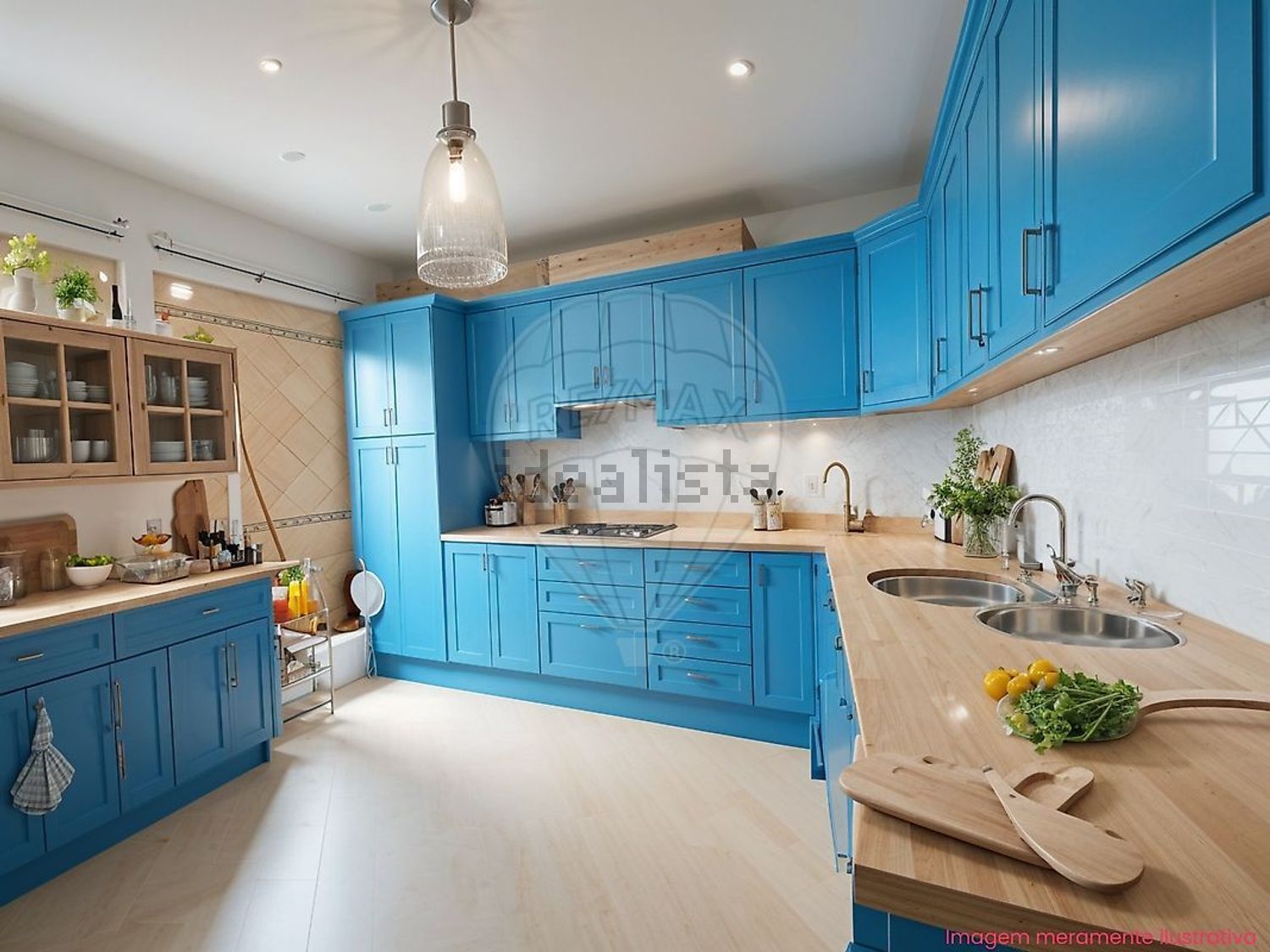 小楼房或独栋别墅出售在Rua dos Álamos - 厨房