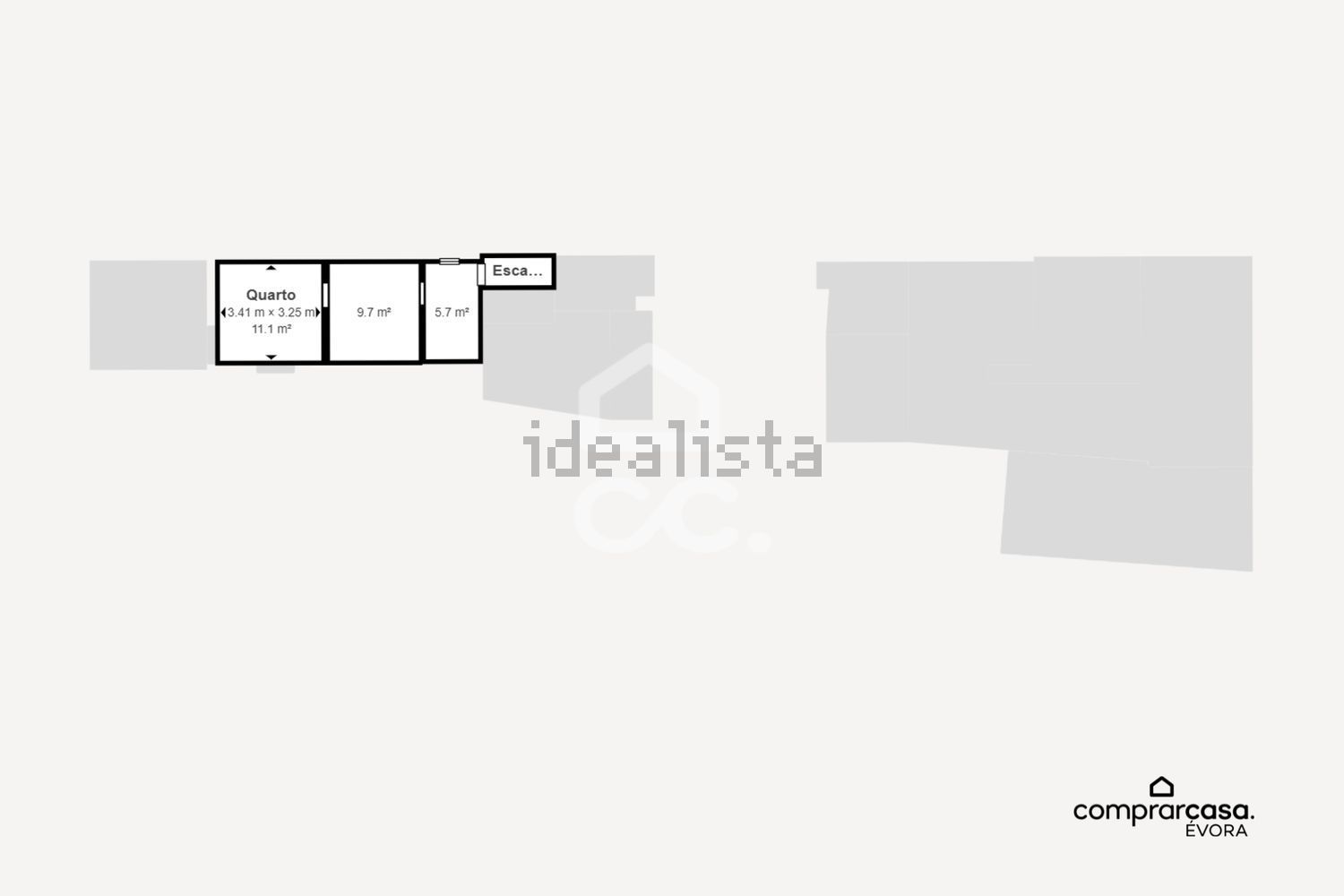 小楼房或独栋别墅出售在Rua de São Lourenço, 23 - 平面图