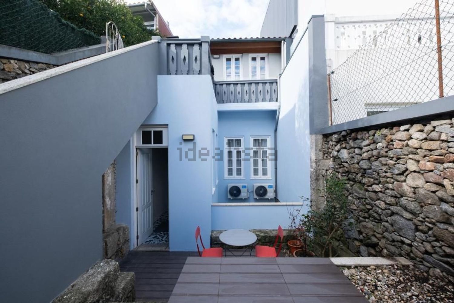 出租公寓 t1在Rua Cruz de Pedra - 阳台