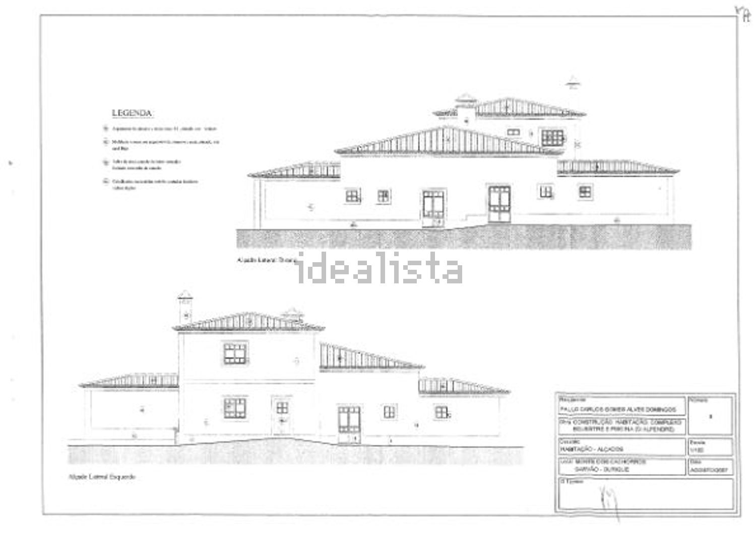 庄园出售Monte dos Cachorros s/n - 平面图