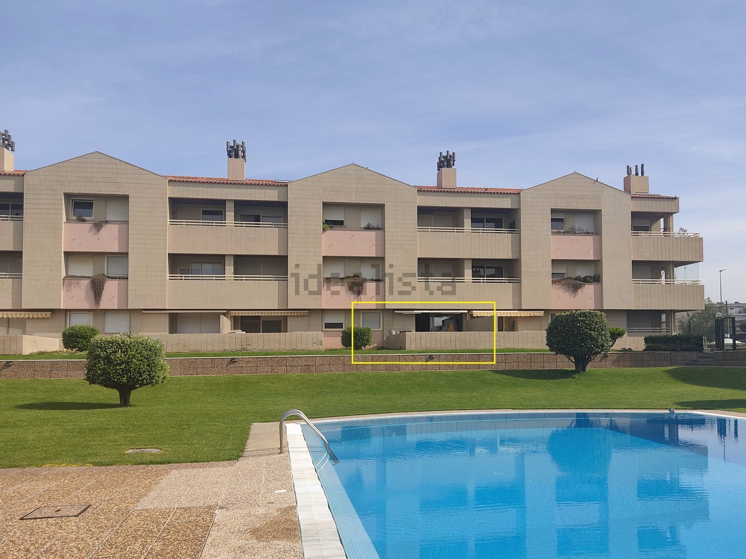出租公寓 t2在Travessa Custódio Pereira Ramos, 98 Rc Dir - 游泳池