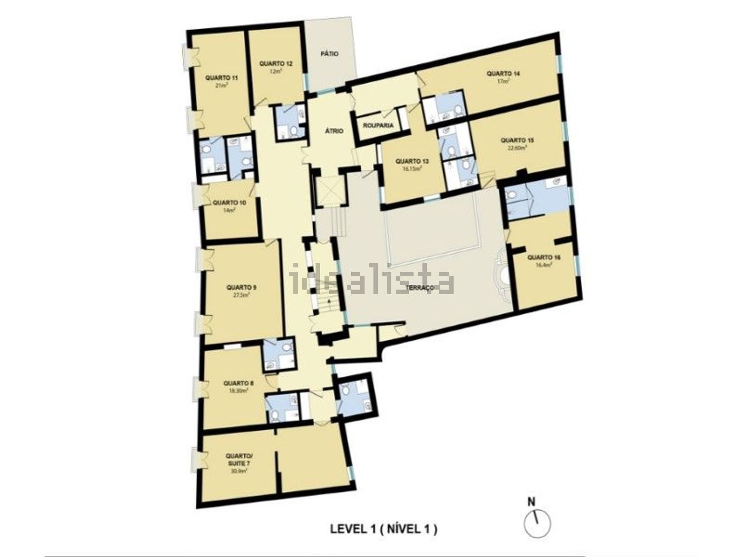 宫殿出售在Caia - São Pedro - Alcáçova - 平面图