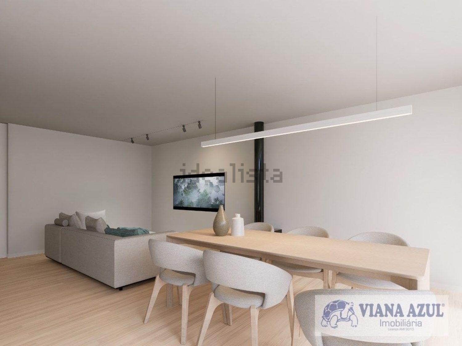 公寓 t2出售在Vila Nova de Anha - 客厅
