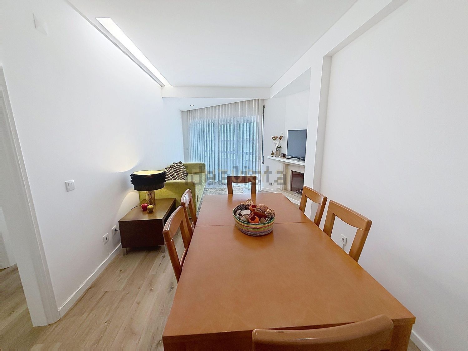 出租公寓 t2在Nazaré - 客厅