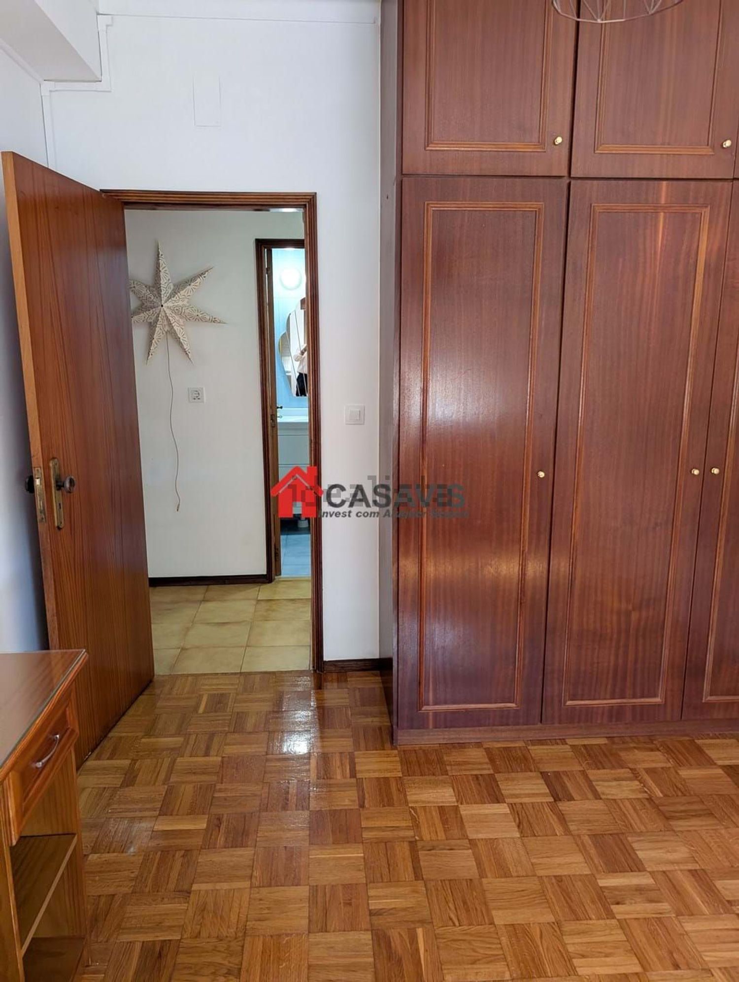 出租公寓 t3在Abraveses - 卧室