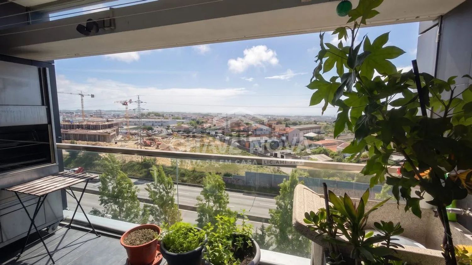 顶层公寓出售在Rua Padre Iria Carvalhal - 阳台