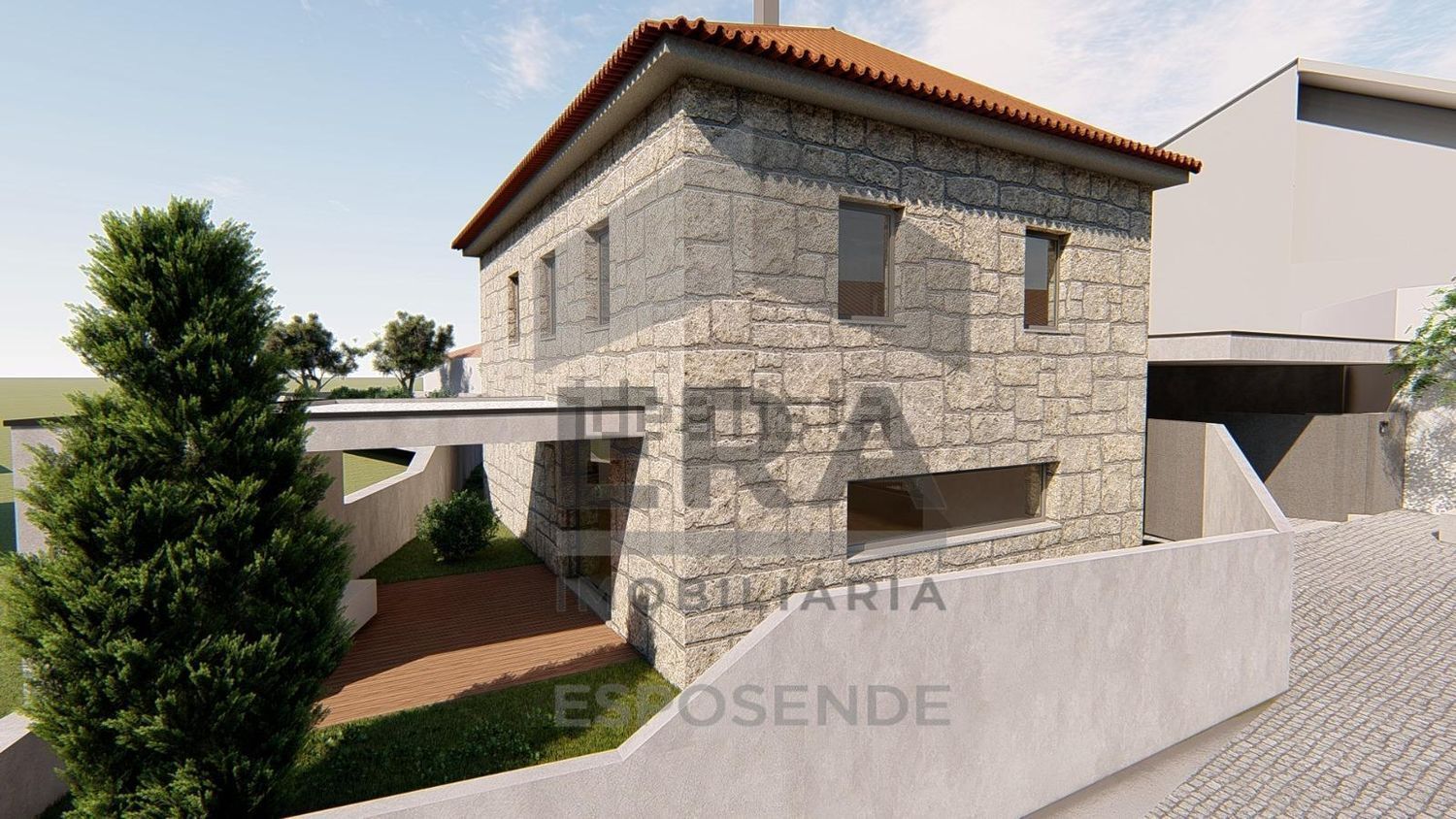 小楼房或独栋别墅出售在Castelo do Neiva - 外立面