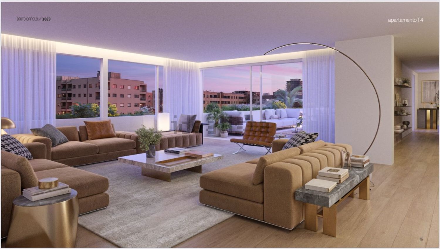 公寓 t4出售在Zona Histórica de Matosinhos - 客厅