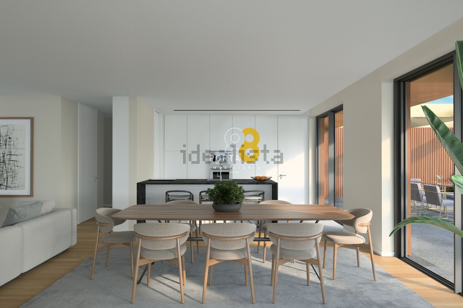 公寓 t4出售在Rua da Associação - 客厅