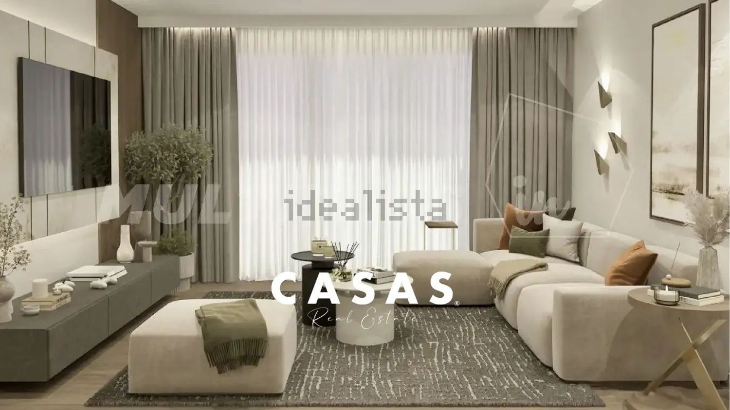 公寓 t1出售在Caniço - 客厅