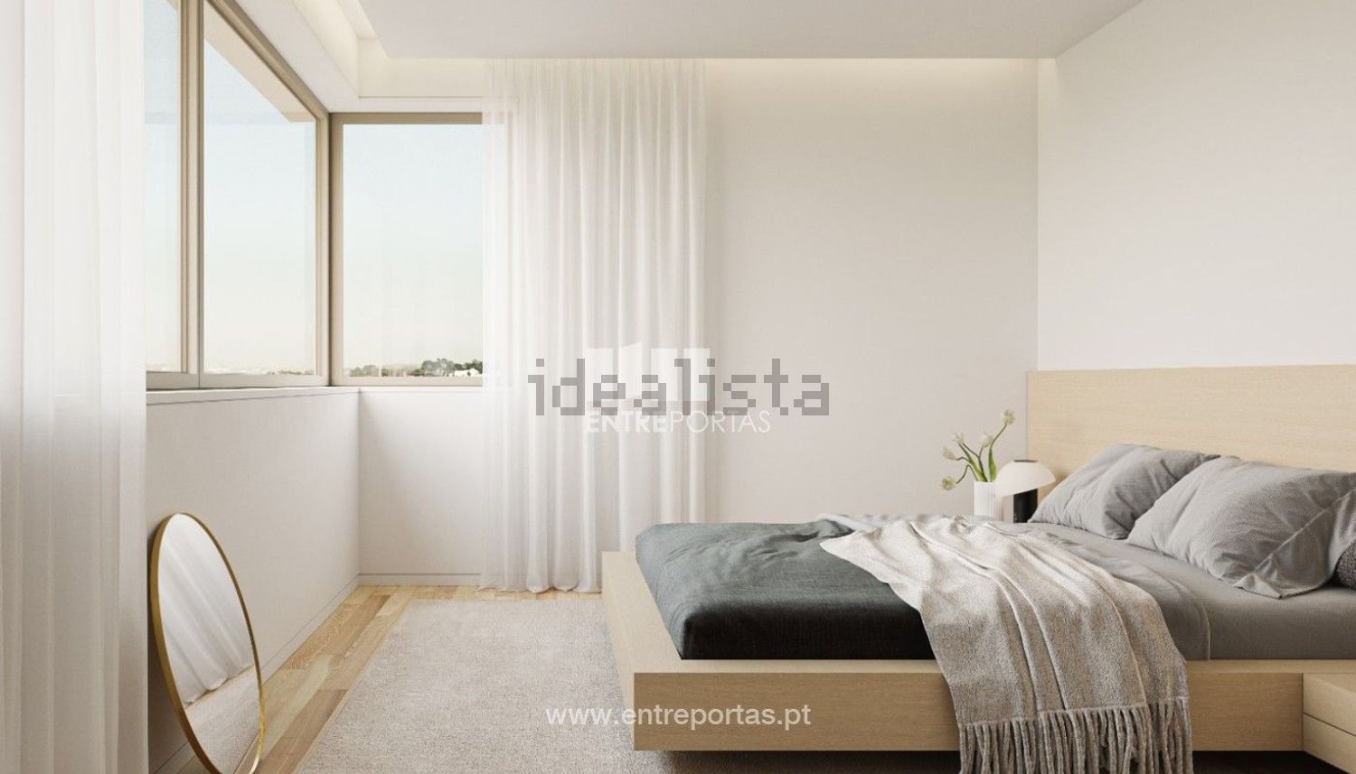公寓 t2出售在Forte São João - Praia de Vila do Conde - 卧室