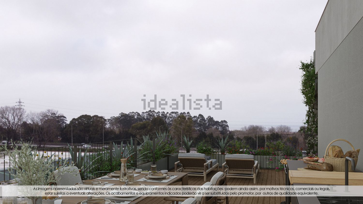 公寓 t2出售在Rua Comércio do Porto - 花园