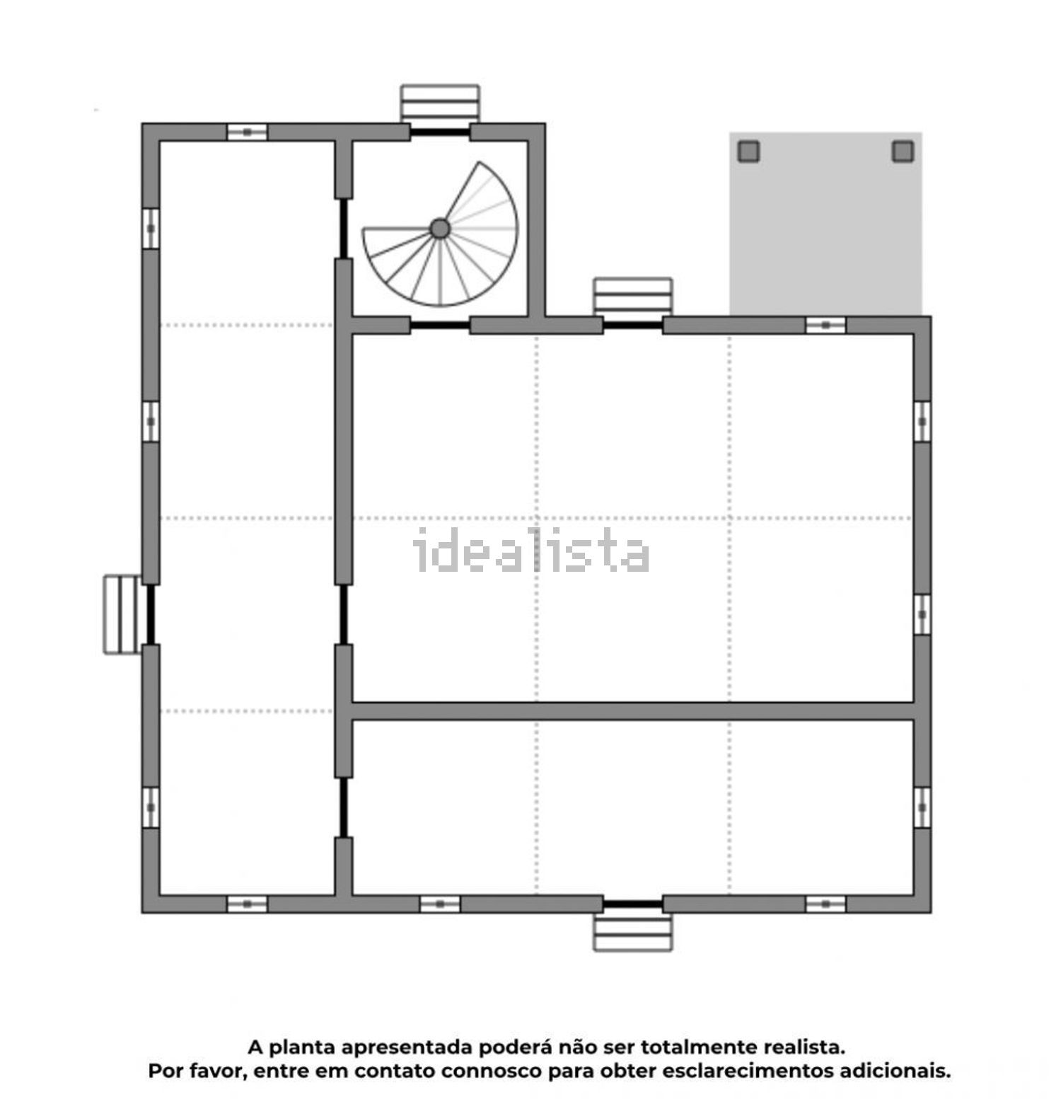 公寓 t2出售在Rua de Goa - 平面图