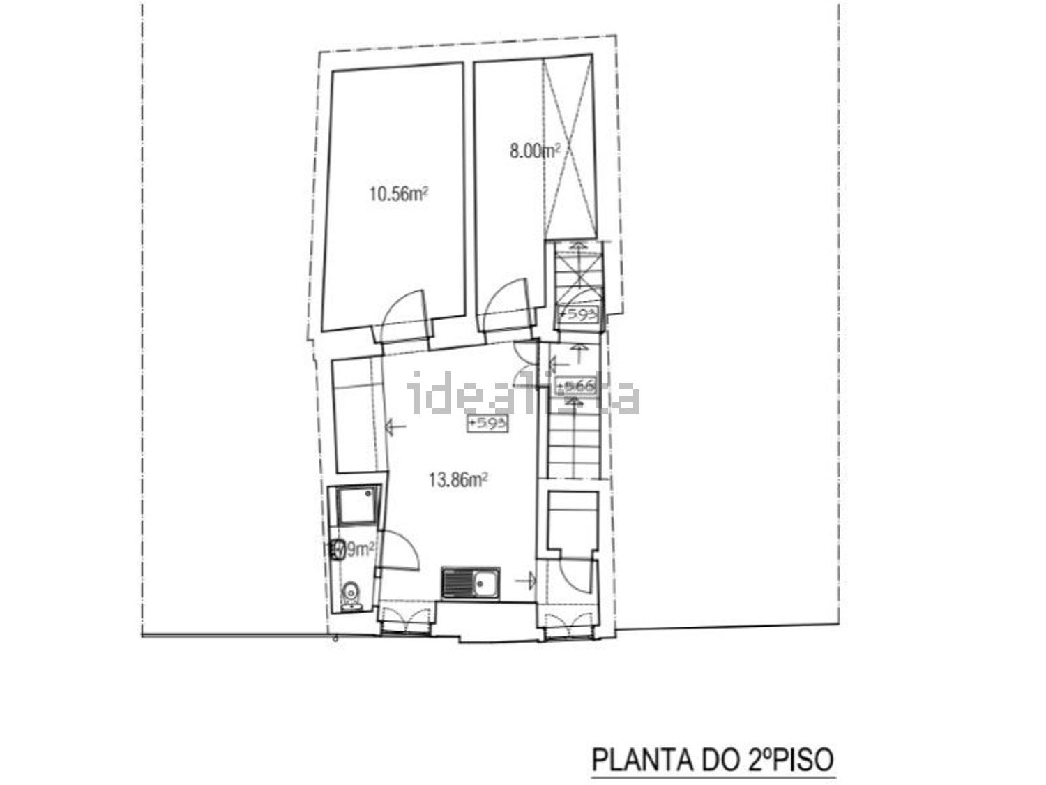 公寓 t2出售在Assunção - Ajuda - Salvador - Santo Ildefonso - 平面图