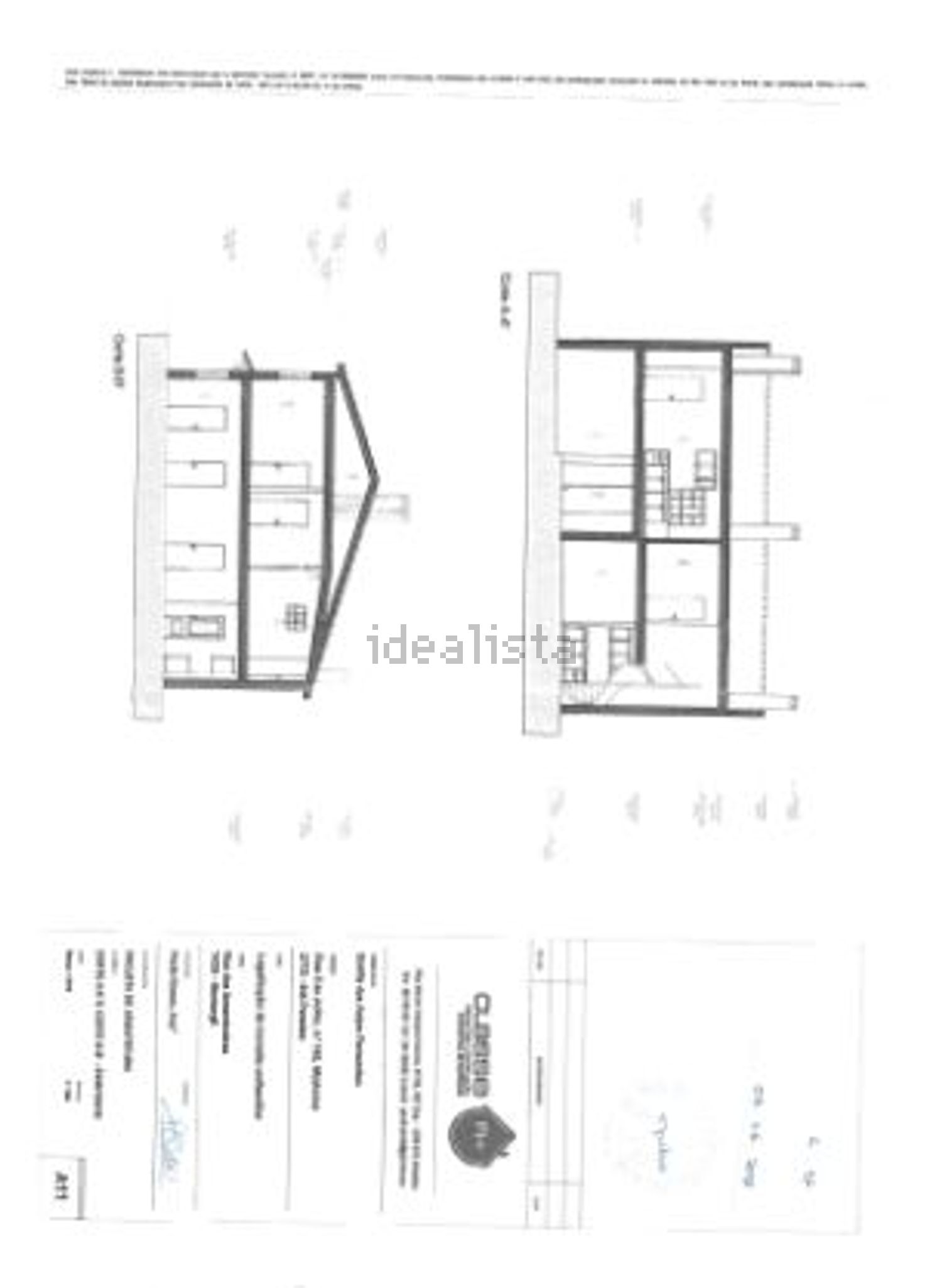 小楼房或独栋别墅出售在Rua das Amendoeiras, 20 - 平面图