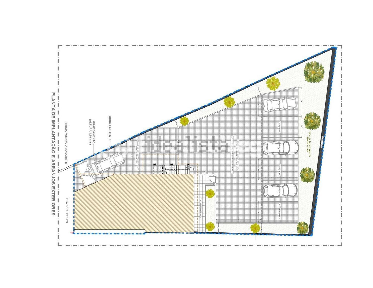 公寓 t2出售在Rua de São Pedro, 126 - 平面图