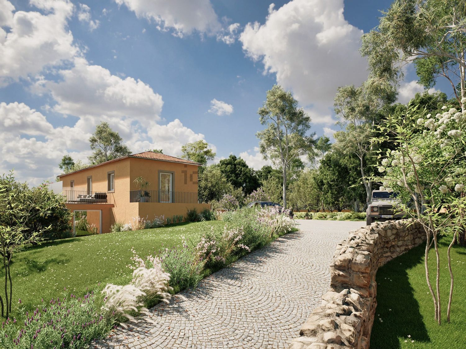 小楼房或独栋别墅出售在Areosa - 外立面