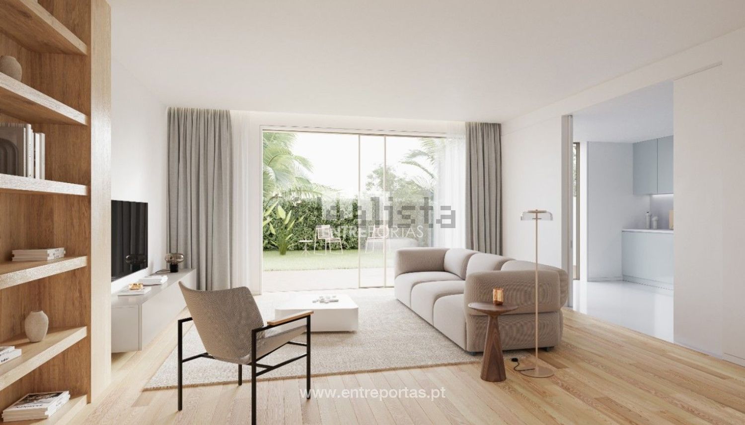 公寓 t2出售在Forte São João - Praia de Vila do Conde - 客厅