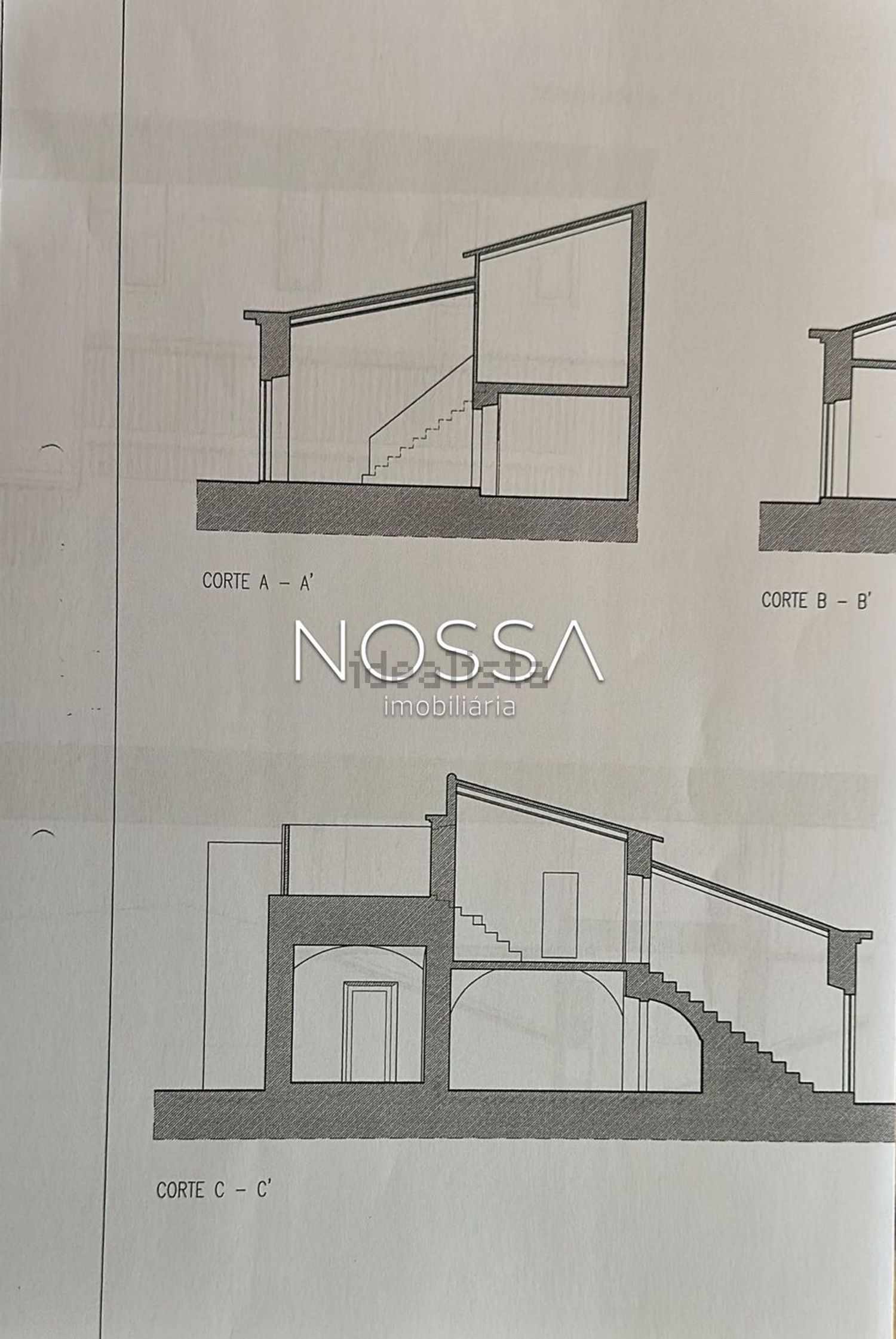 小楼房或别墅出售在Rua do Espírito Santo s/n - 平面图