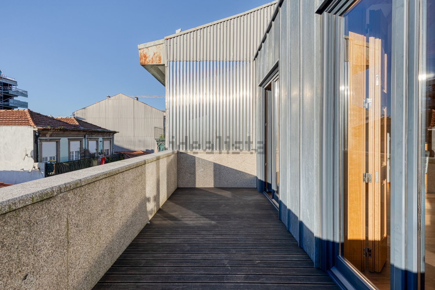 出租复式公寓在Rua do Almada - 阳台