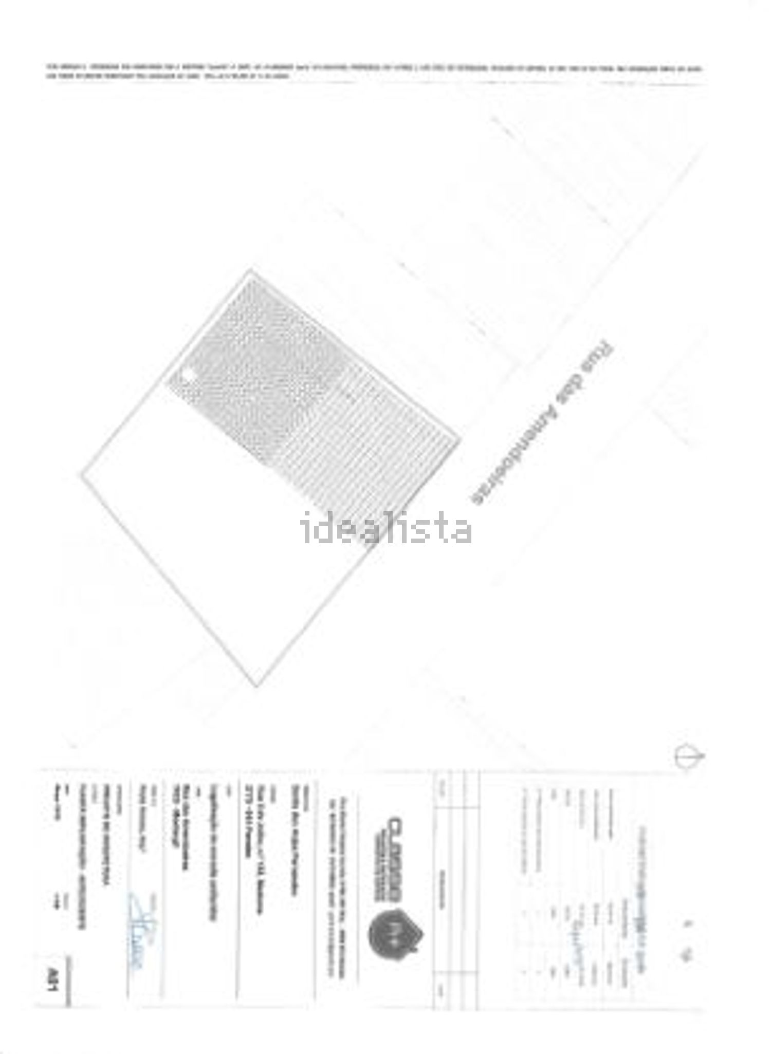 小楼房或独栋别墅出售在Rua das Amendoeiras, 20 - 平面图