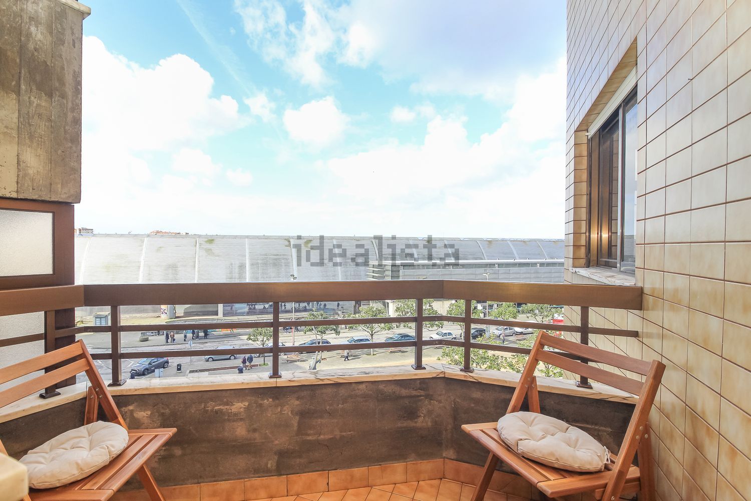 出租公寓 t2在Rua Rodrigues de Freitas - 阳台