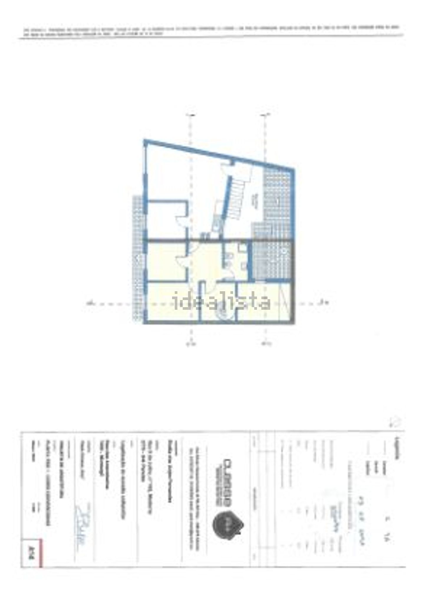 双拼别墅出售在Rua das Amendoeiras - 平面图