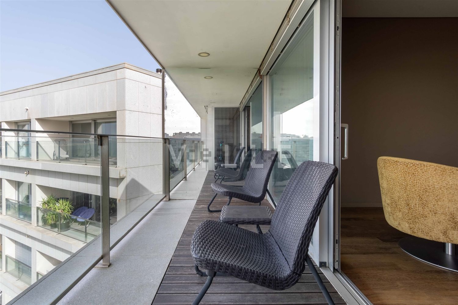 出租公寓 t4在Zona Histórica de Matosinhos - 露台