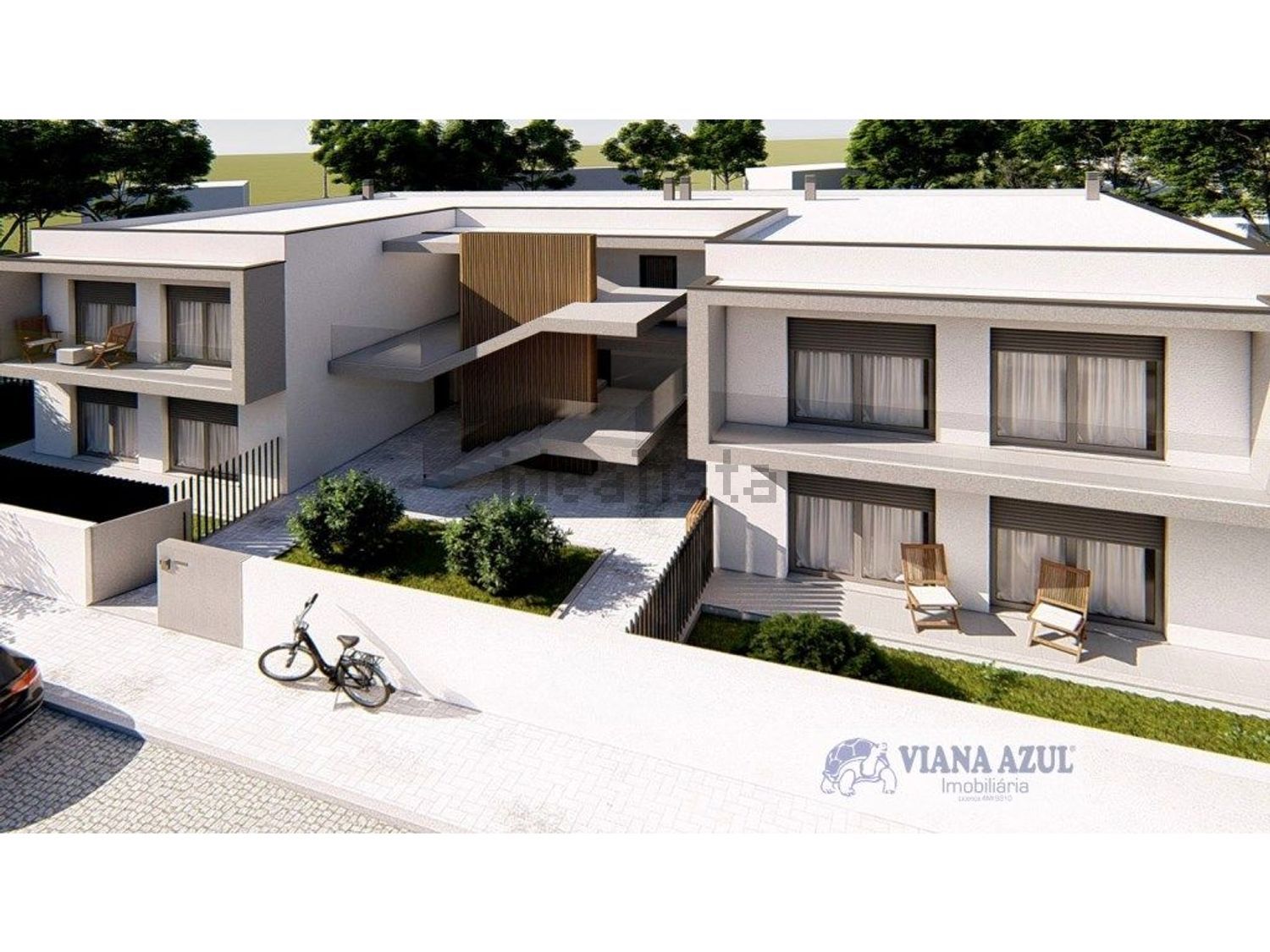 公寓 t3出售在Vila Nova de Anha - 平面图