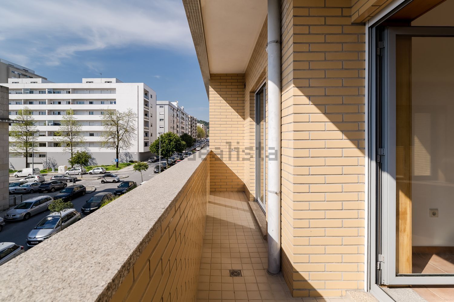 出租公寓 t2在Avenida Antero de Quental, 7 - 露台