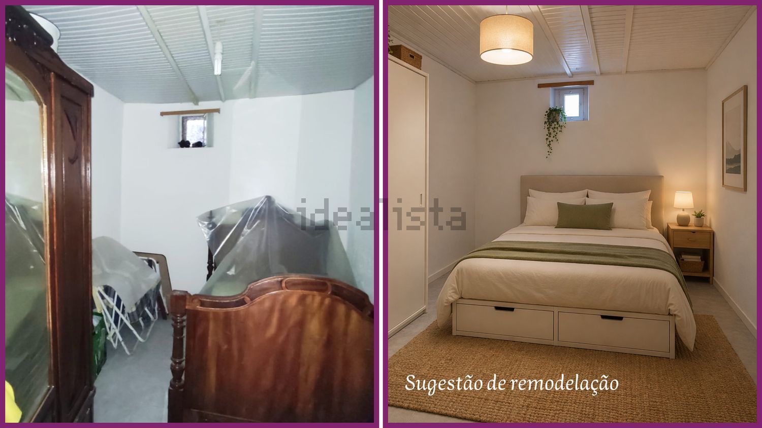 联排别墅出售在Rua Alexandre Herculano - 卧室