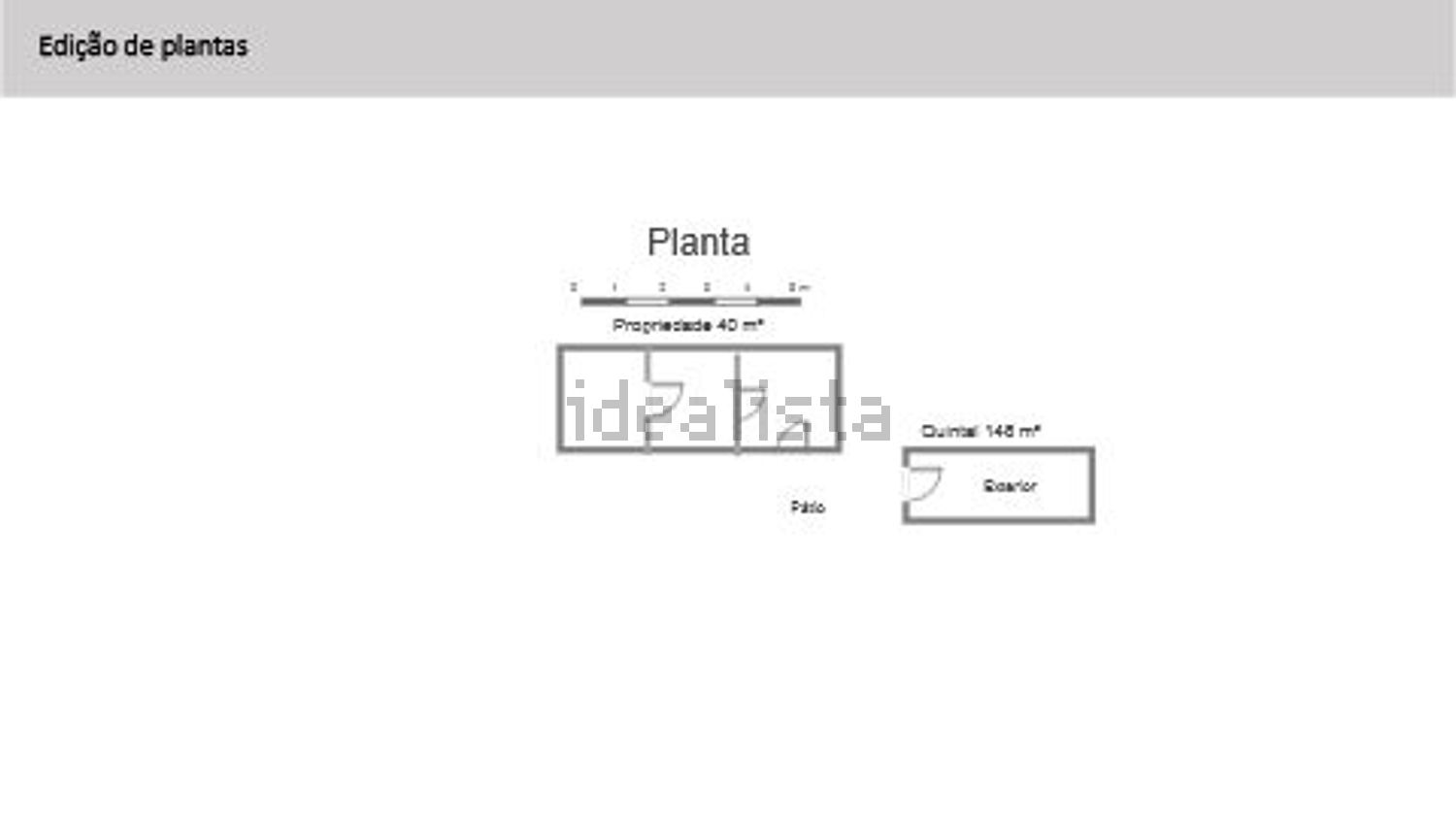 小楼房或独栋别墅出售在Travessa da R. de Évora, 8 - 平面图