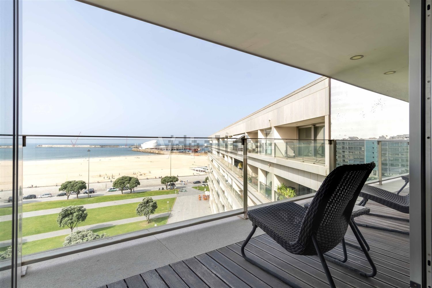 出租公寓 t4在Zona Histórica de Matosinhos - 露台