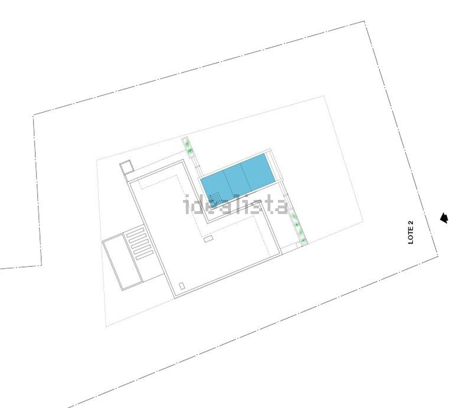 小楼房或别墅出售在Odiáxere - 平面图