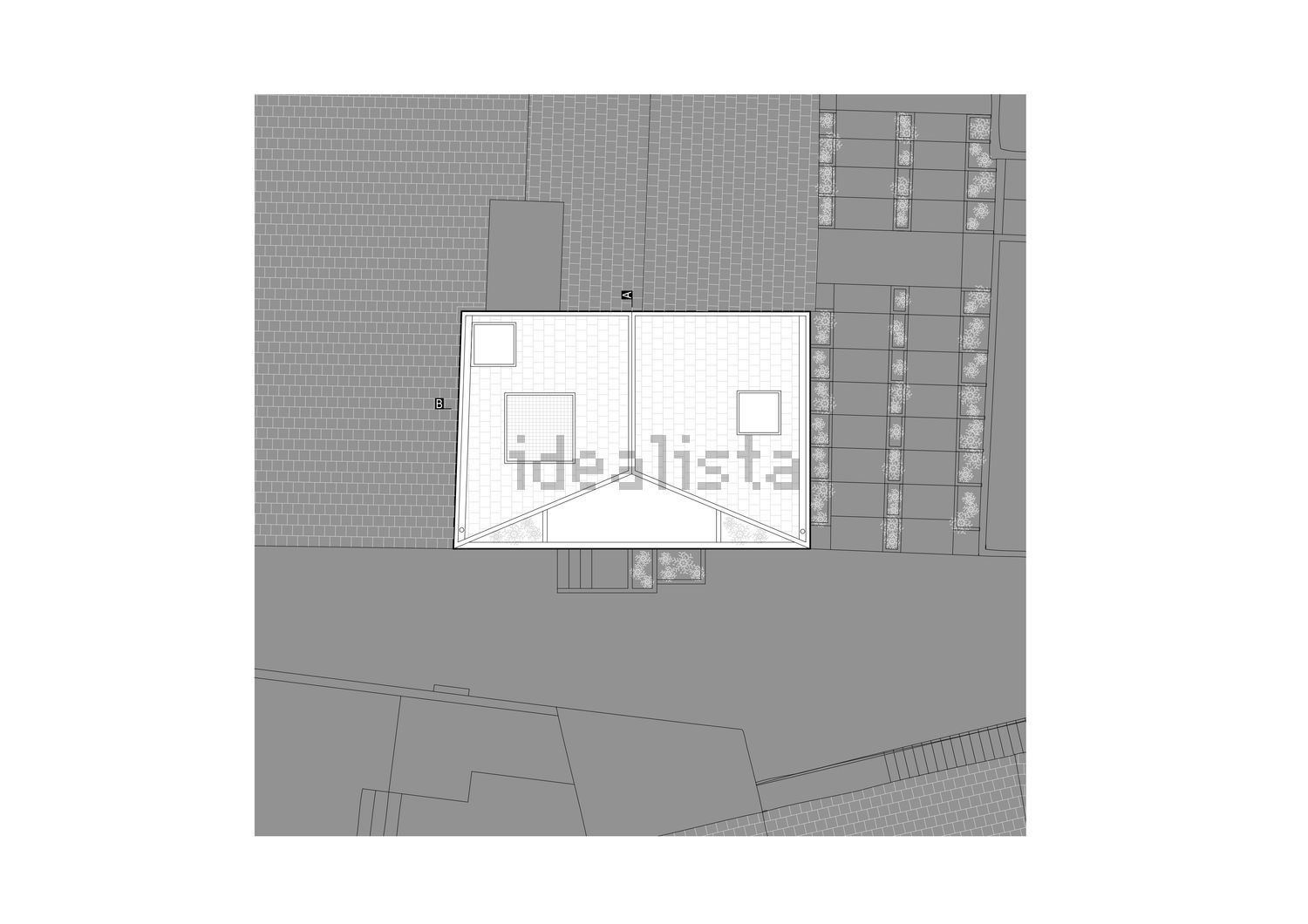 小楼房或独栋别墅出售在Rua do Outão - 平面图